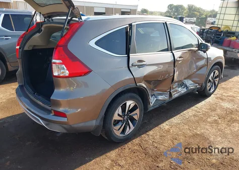 2016 Honda Cr-V Touring from USA, damaged, VIN 5J6RM3H93GL028409